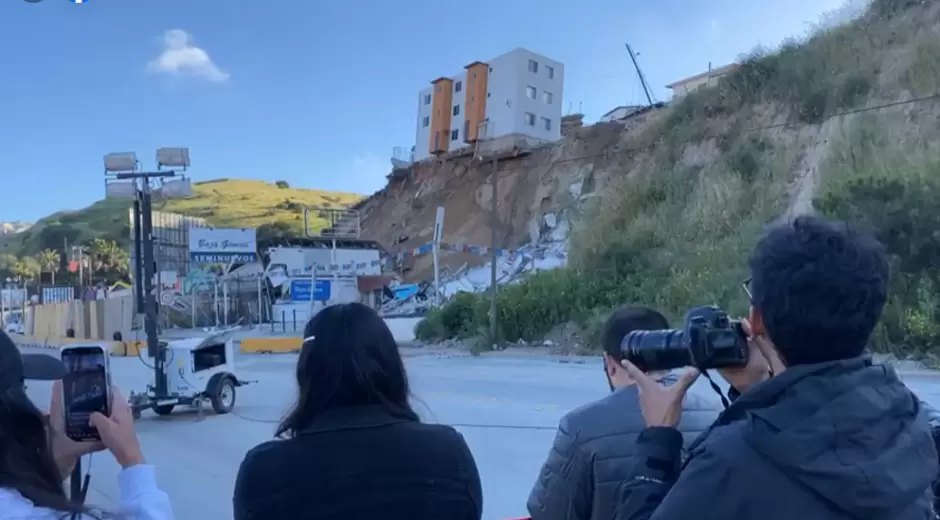 Colapso de edificio La Sierra