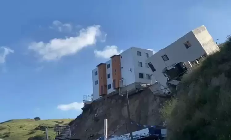 Colapso de edificio La Sierra