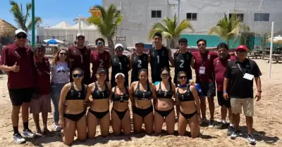 4 selectivos clasificados en vleibol de playa