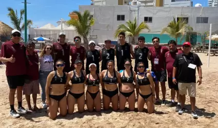 4 selectivos clasificados en vleibol de playa