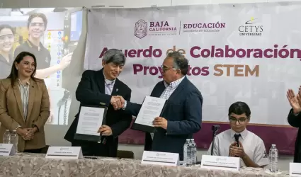 Convenio entre CETYS Y SEE para proyectos de STEM