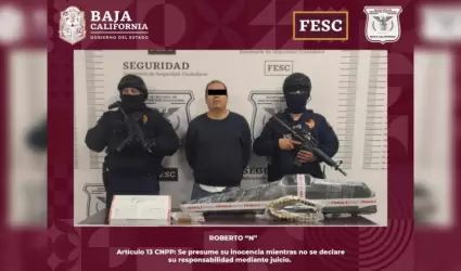 Asegura FESC armas y cartuchos