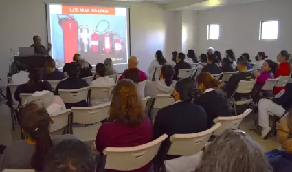 Capacitacin a personal en manejo de extintores de incendios