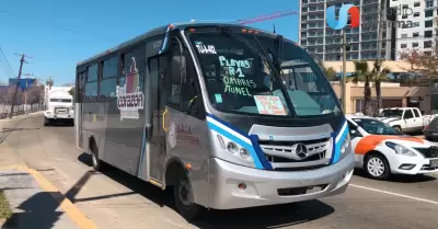 nuevos camiones del transporte publico son puestos en circulacion parra 001