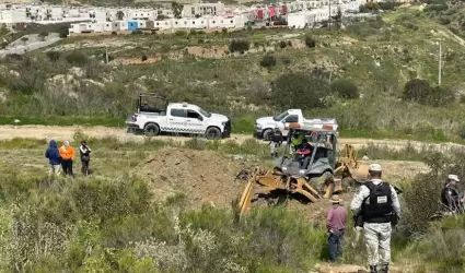 Para dar con el paradero de Miguel Mart�nez Villanueva; se inspecciona la zona d