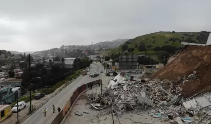 Colapsa segundo edificio de fraccionamiento La Sierra