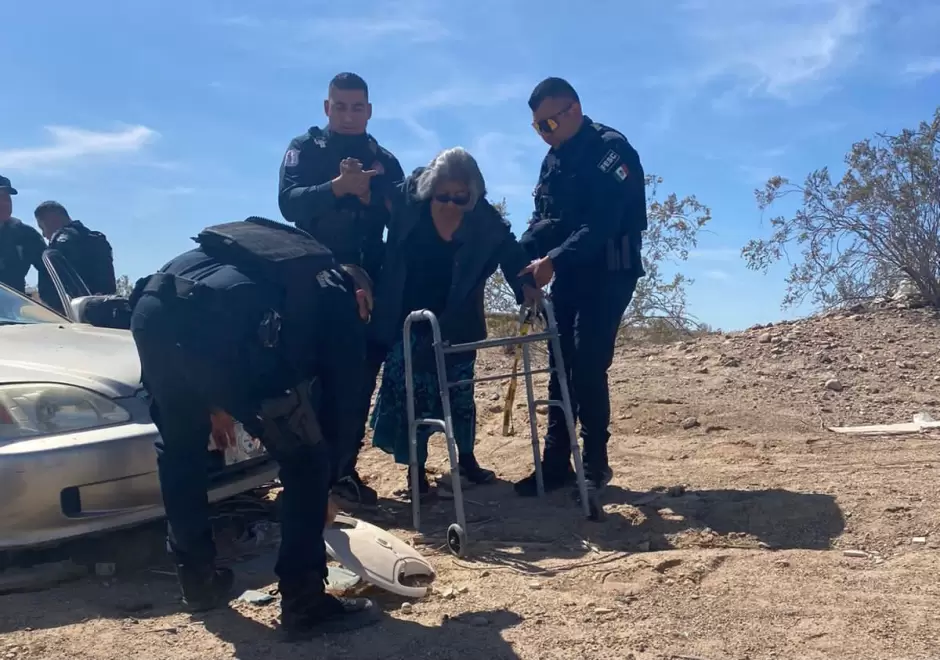 Mujer de Arizona extraviada en Mexicali