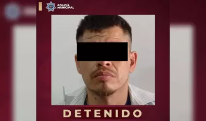 Detenido con arma larga