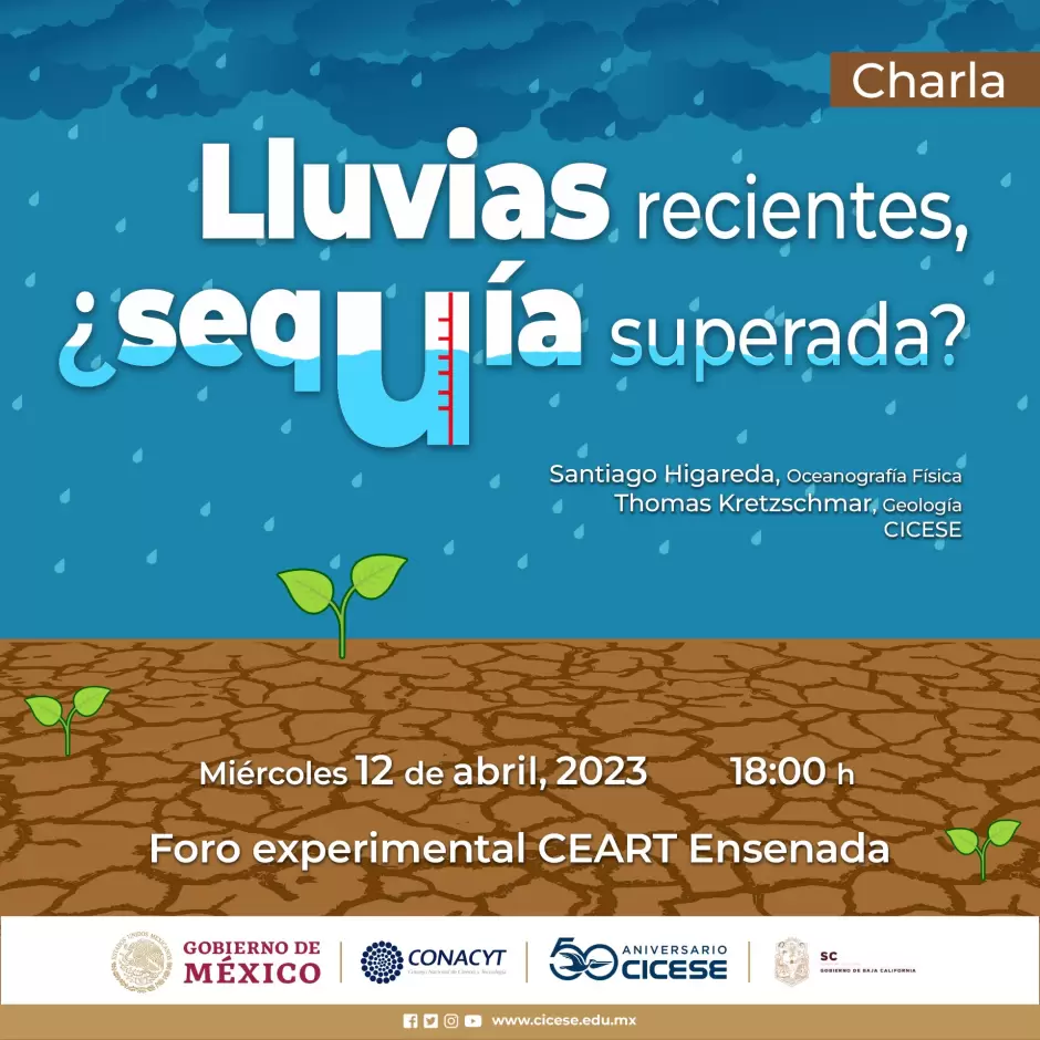 Charla lluvias recientes