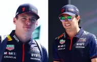 "Checo" Prez y Max Verstappen quedan fuera del top 10 en la P1 del GP Mnaco