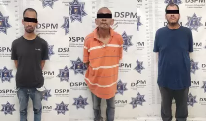 Polic�as detienen a 3 por allanamiento