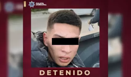 Detenido por robo con violencia