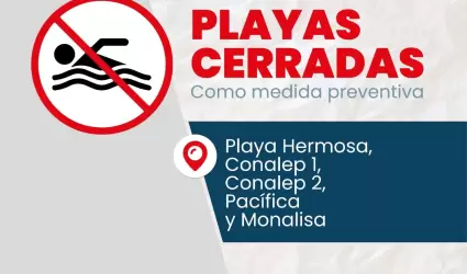 Cierre precautorio de Playas Ensenada