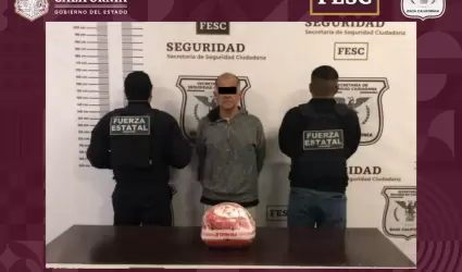 Narcomenudista detenido