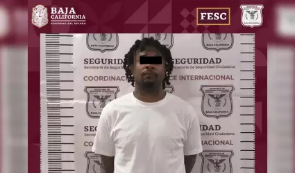 Estadounidense detenido