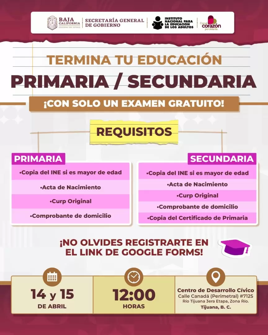 Termina tus estudios