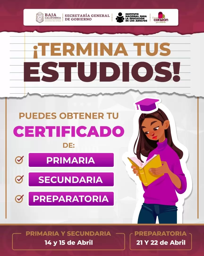 Termina tus estudios