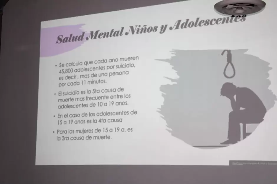 Atencin en salud mental para menores