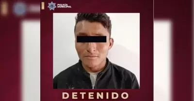 Detenido por robo a mujer