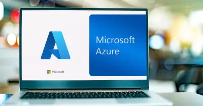 Aplicacin Azure en computadora porttil