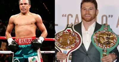 Juan Manuel Mrquez y "Canelo" lvarez