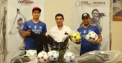 INDE BC beneficia a bajacalifornianos con equipo deportivo nuevo