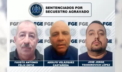 3 secuestradores