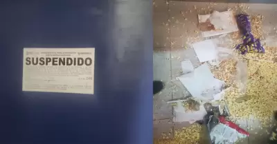 Dulcera suspendida por mala higiene