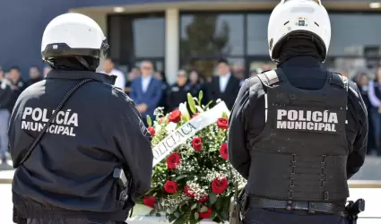 El agente de polic�a municipal perdi� la vida a causa de enfermedad, se entreg� 