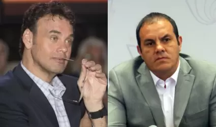 David Faitelson y Cuauhtmoc Blanco