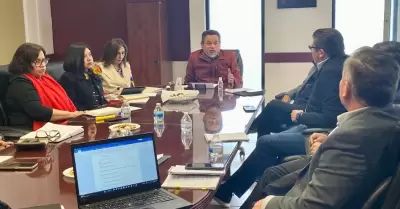 Titular de la Secretar�a General de Gobierno, Catalino Zavala, encabez� una reun