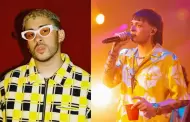 Bad Bunny y Peso Pluma juntos en Coachella