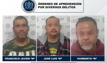 Detenidos
