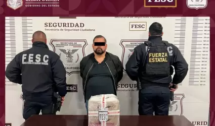 Detenido con ms de 7 kilos de metanfetamina