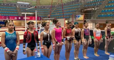 la capitana de la selecci�n mexicana de gimnasia logr� su pase al Panamericano d