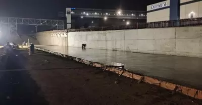 Colado de losas del puente Casa Blanca