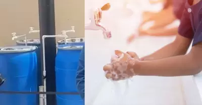 Etapa 1 del sistema de reciclaje de agua en albergue de Tijuana