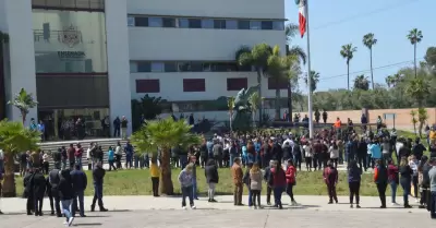 Simulacro de sismo Casa Municipal