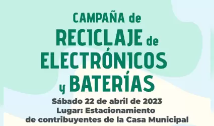 Jornada de reciclaje de electrnicos