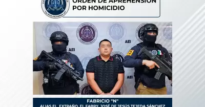 Implicado en el homicidio de elemento de la AEI