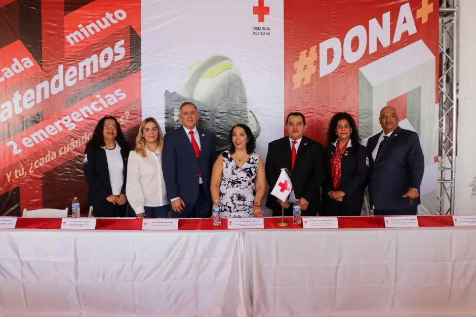 Donativo a la Cruz Roja Mexicana