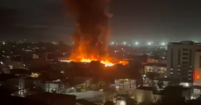 Incendio en Mueblera