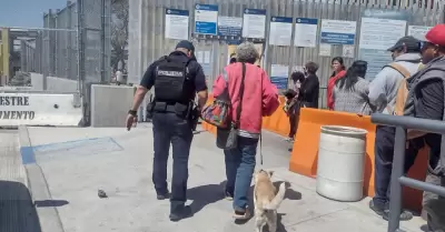 Brindaron apoyo a una ciudadana americana que se encontraba en la Zona Centro