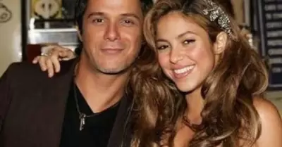 Shakira y Alejandro Sanz