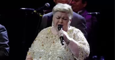 La salud de Paquita la del Barrio ha mejorado.