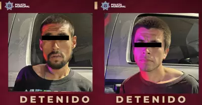 Detenidos por robo