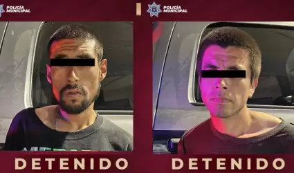 Detenidos por robo