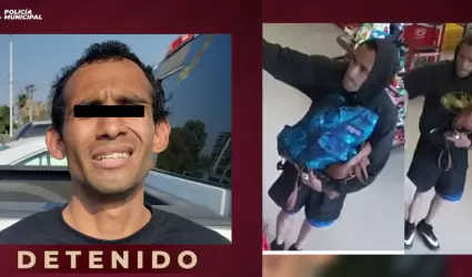 Detenido por robo