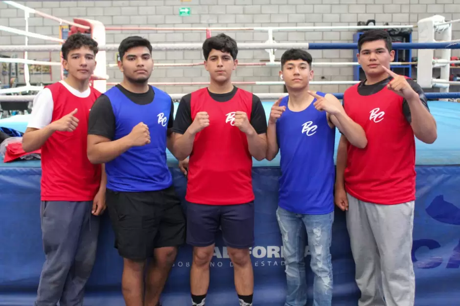 Uniformes representativos a boxeadores