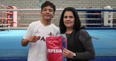 Uniformes representativos a boxeadores